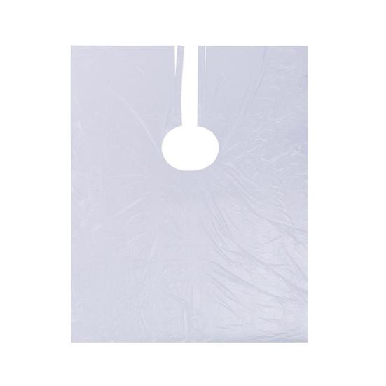 50 шт. прозрачные одноразовые пластиковые парикмахерские накидки-шаль для окрашивания волос фартуки