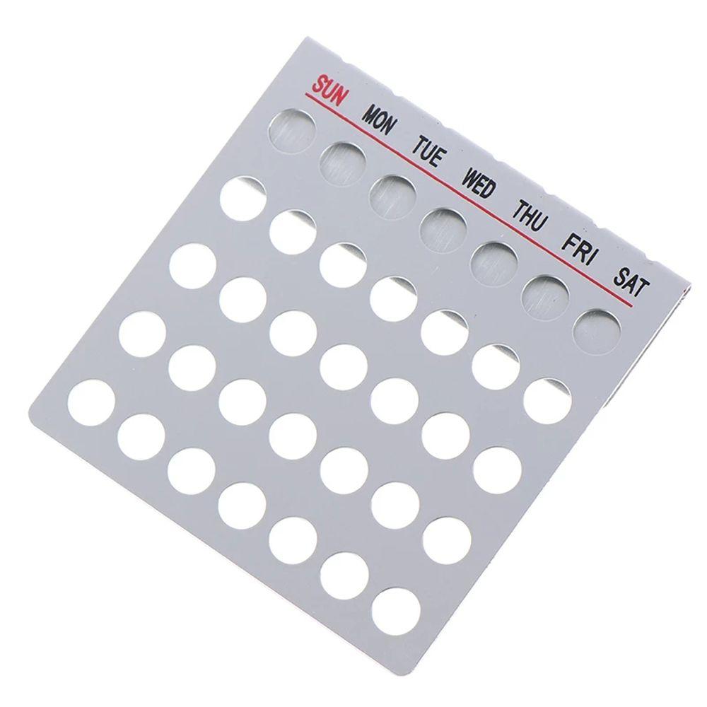 Zinc Zinc Alloy English Office Supplies Calendar Metal Calendar 100 Years Calendar Perpetual Calendar