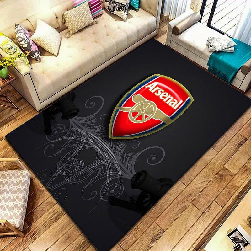 Ковер Arsenal F для гостиной, спальни, дома, украшение дивана, нескользящий коврик для детских игр