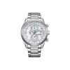 Коллекция Eco-Drive Часы на кварцевом механизме с питанием от света Унисекс Белый циферблат AT8260-85A
