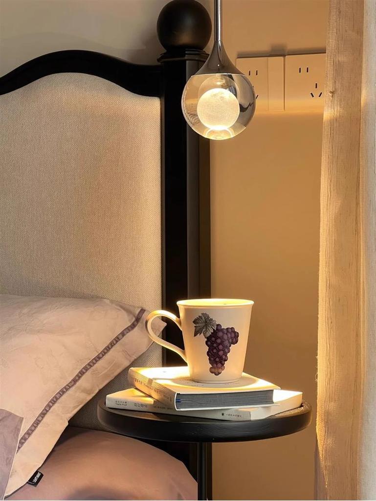 Современный минималистичный хрустальный подвесной светильник для спальни, столовой и гостиной