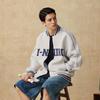 Li Ning Sports Lifestyle Series American Trend Retro Baseball Cardigan Push Up Удобная повседневная толстовка унисекс AWDUF67-3