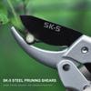 Secateurs SK-5 Steel Blade Pruning Shears Gardening Pruning Scissors Bonsai Cutters Gardening Tool