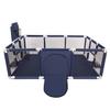 Baby Playpen Big Size Playground No Balls for Kids, Dark Blue