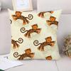 Тигр Наволочка для декоративных подушек Домашний декор Наволочка x Диванные подушки Полуторное постельное белье Диван