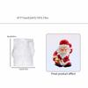 3D Bearded Santa Claus Silicone Chocolate Mold Opened Top Baking Mold  Holiday Tabletop Display