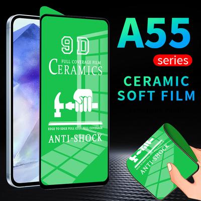 Мягкая керамическая пленка для защиты экрана Samsung Galaxy A16 A26 A36 A56 A13 A14 A24 A34 A54 A15 A25 A35 A55 A33 A53 A52 A73 A12 A23 A32 A51 A71 A50 S20 FE