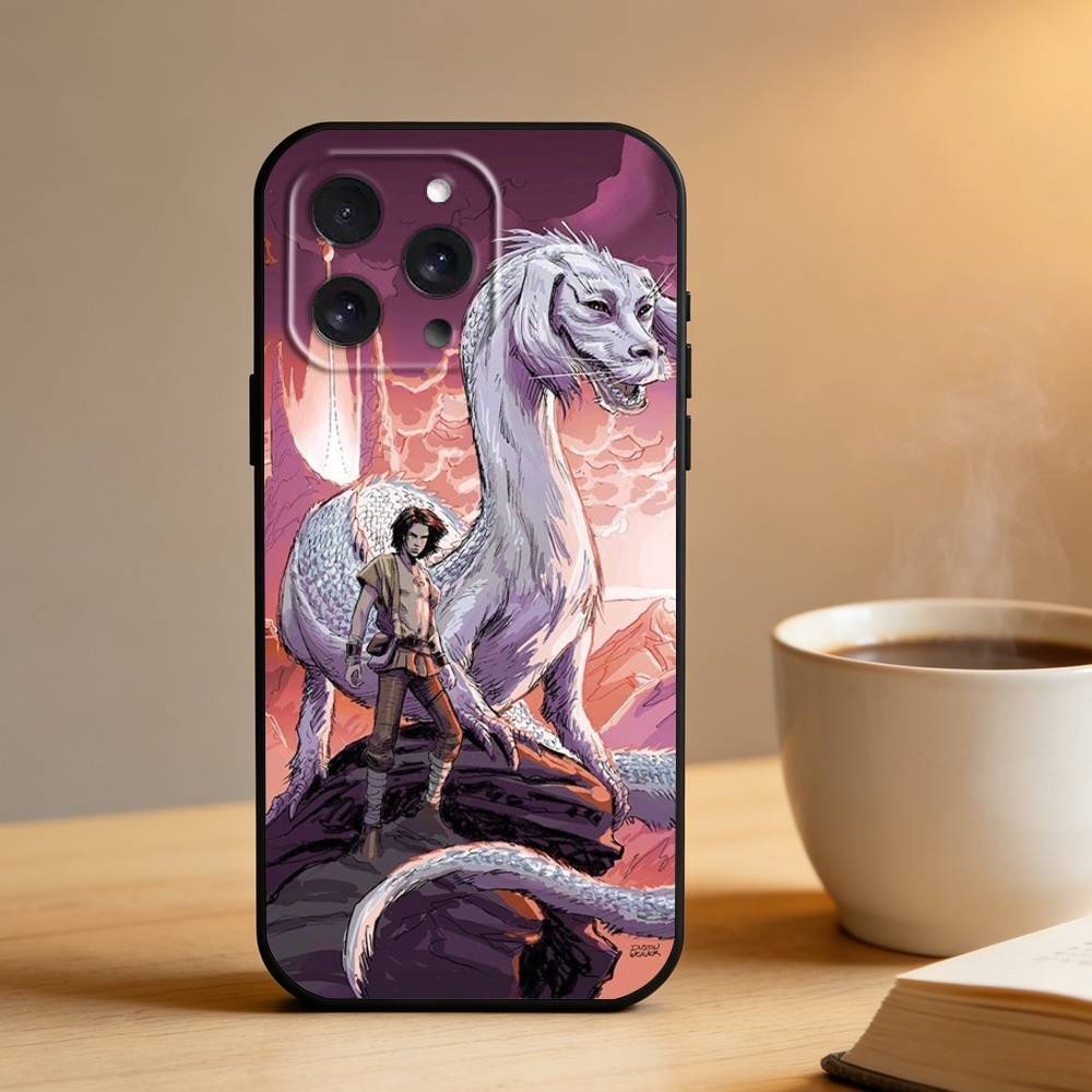 T-Бесконечная история Чехол для телефона для iPhone 17 16 15 14 13 12 Max Plus Силиконовый Черный Чехол