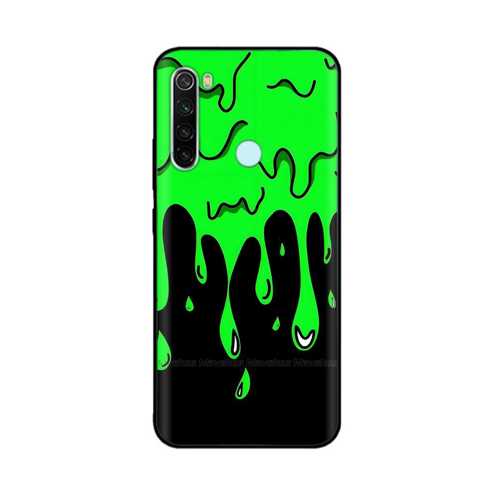 Для Xiaomi Redmi Note 8T Чехол с узором Полная защита Мягкий жидкий силикон Мультяшный чехол для Redmi Note 8T Note8T Оболочка Fundas