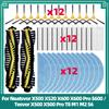 Подходит для ( Neatsvor X500 X520 X600 X600 Pro S600 / Tesvor X500 X500 Pro T8 M1 M2 S6 ) Фильтр Запчасти Основная Боковая Щетка Швабра