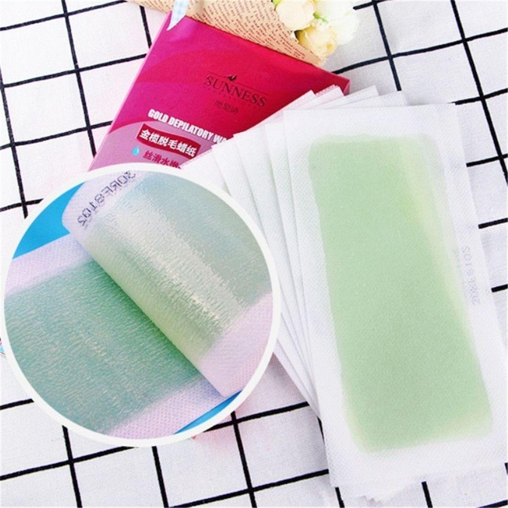 Формула для депиляции, полоски с холодным воском, удаление волос на лице и теле, лента для формирования бровей, бумага для эпиляции