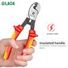 LAOA  1000V Insulated Cable Cutter Electrician Professional Pliers Shock Wire Stripper Tool VDE Pliers Cable Scissors