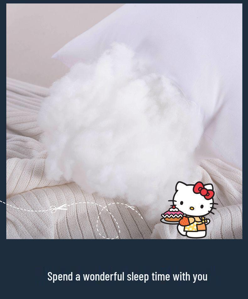 Высокоэластичная хлопковая аниме-подушка для тела, 50x160 см, 150 утяжеленная, облачный семидырочный дизайн