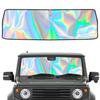 Автомобильный солнцезащитный козырек для Suzuki Jimny JB04 JB64 JB74 2018 Передний солнцезащитный козырек Радужный Аврора Свет Тепло УФ Защита от посторонних глаз Сумка для удобного хранения в комплекте Радужный