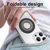 Магнитный держатель для телефона MagSafe Finger Ring Kickstand Metal Phone Grip для iPhone 15 14 13 12 Аксессуары для смартфонов