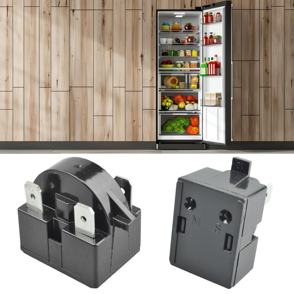 Yousheng 3PIN Клеммы Холодильник Компрессор Стартер 220 В 12 Ом Универсальный Простой Монтаж Стартер Детали Холодильника