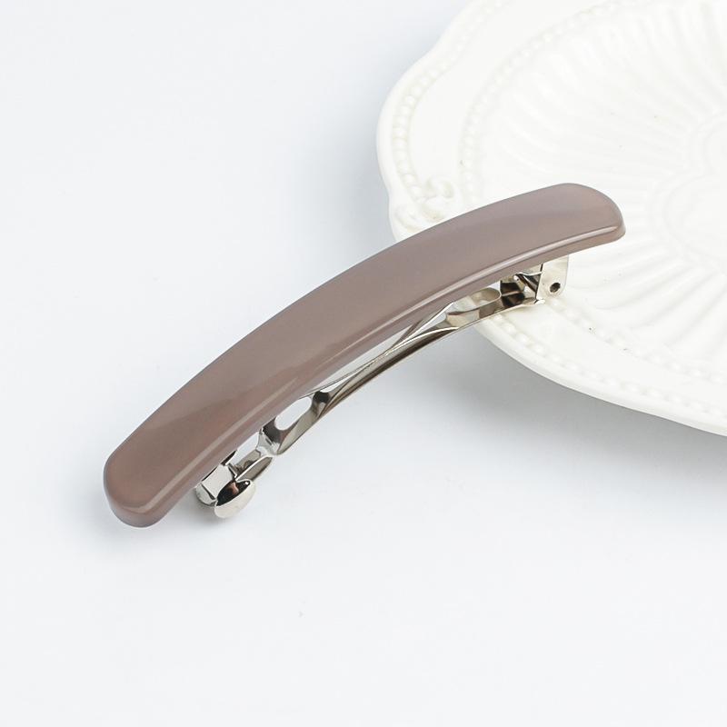 Матовая заколка для волос в корейском стиле для женщин и девушек - Простой и элегантный повседневный аксессуар