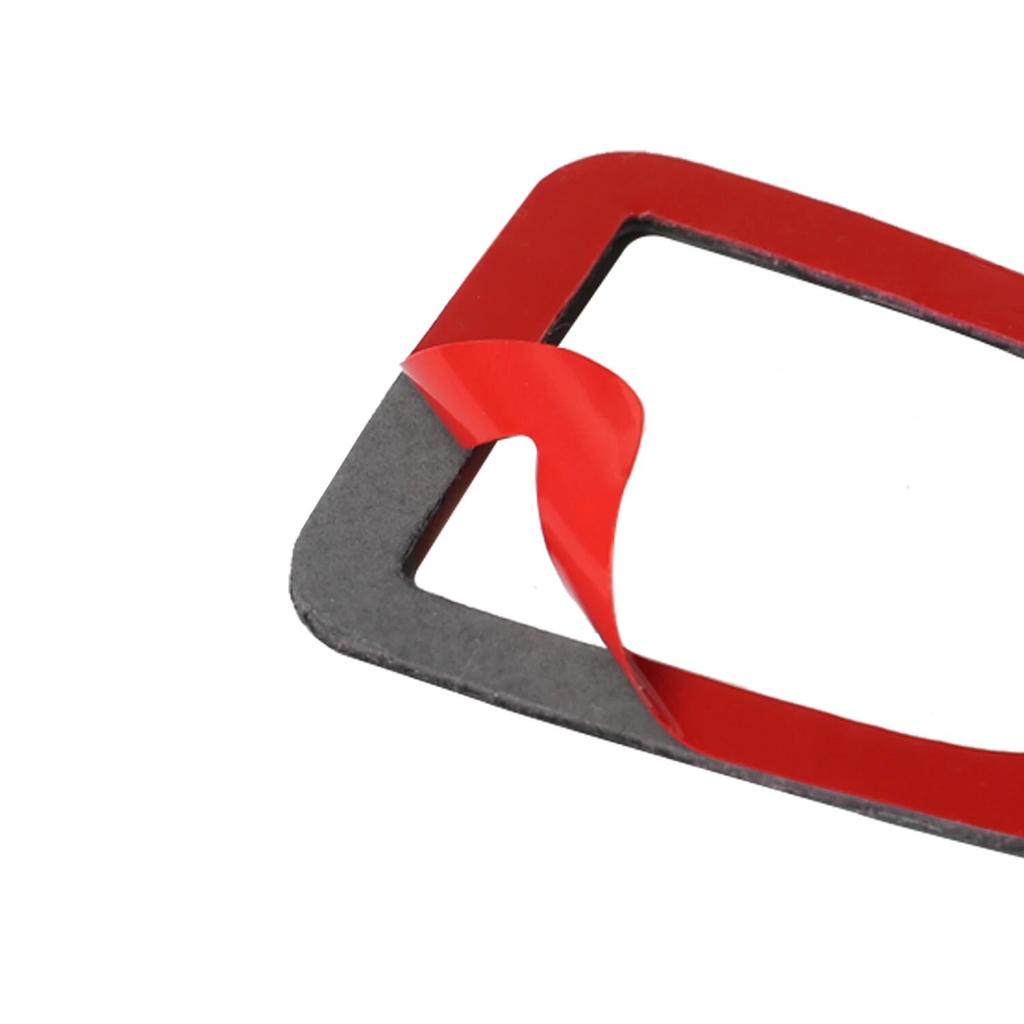 Для Ford Mustang 2009-2014 автомобильный дверной замок, ручка, наклейка, наклейка из углеродного волокна, внутренняя отделка, аксессуары для Мустанга