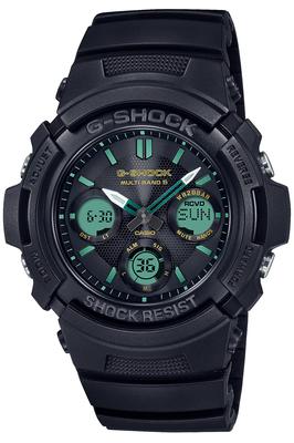 Casio G-Shock AWG-M100RC-1AJF Бирюзовый и Коричневый Радио