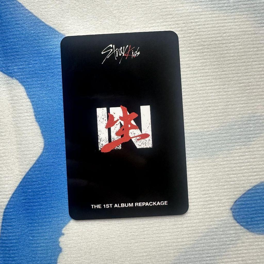 [USED] Stray Kids Apple Music Bang Chan IN Live Trading Card