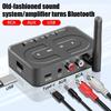 Новый Bluetooth 6.0 Аудио Приемник 3.5мм AUX RCA С Микрофоном HIFI Стерео Беспроводной Адаптер Поддержка USB Флешки Для Автомобильного Динамика Усилителя
