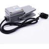 Heavy Duty Foot Switch SPDT NO NC AC 380V 15A Electric Pedal Momentary Foot Pedal Switch with 5-ft Cable with Piggyback Plug (3-Pronged) LT-3-X