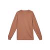 Jordan Flight Essentials Embroidered Lettering Loose Round Neck Long Sleeve T-Shirt Unisex Tops Vintage-Brown DN4428-256