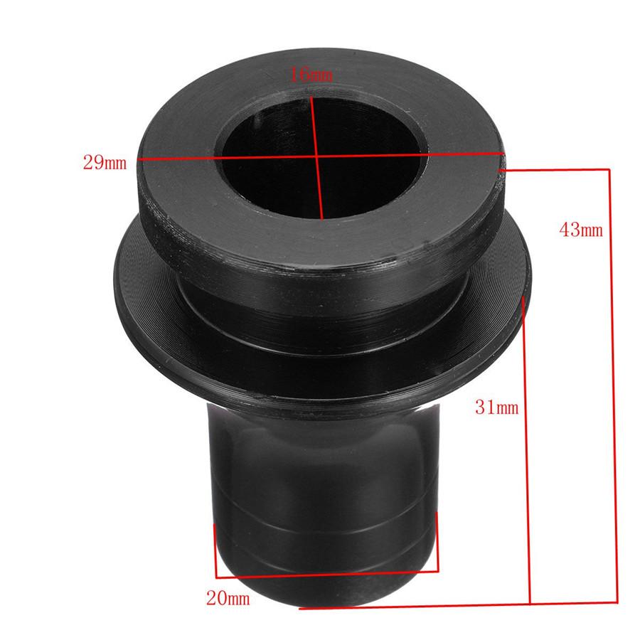 M12 X 1.25 Thread Aluminum Car Suv Manual Gear Shift Knob Boot Retainer Adapter