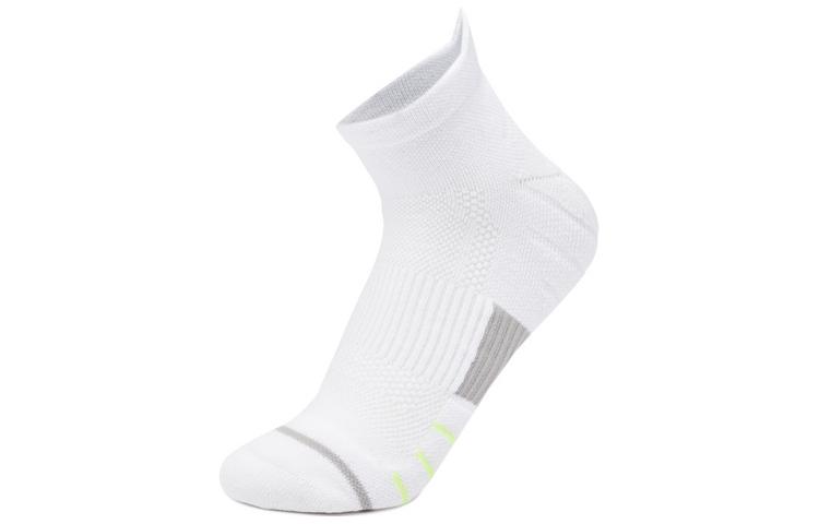 Li Ning Фитнес-серия Носки для щиколотки Унисекс 1 пара Белый AWSU109-2