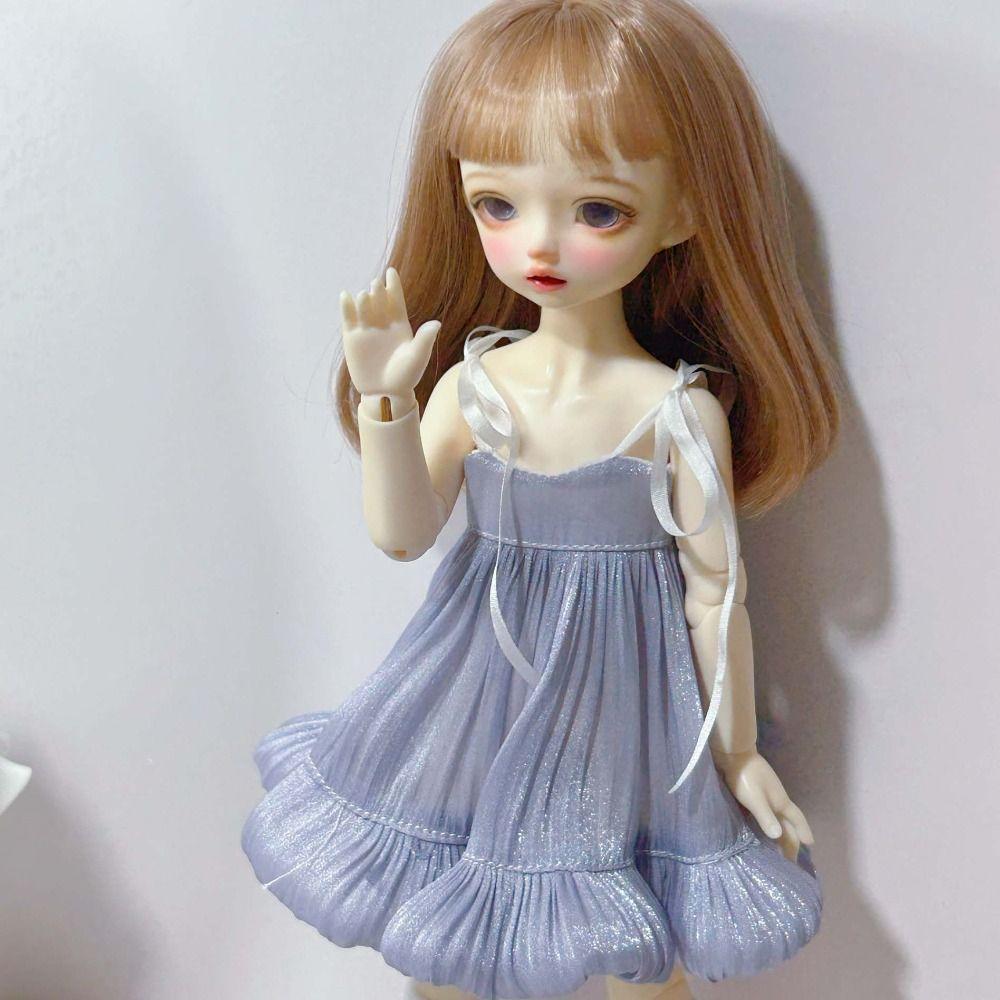 Dress Up Doll Princess Clothes Casual Wears 1/6 BJD Clothes Doll Elegant Dresses Dollhouse Toys