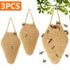 3 шт. Крючком Ложное Осиное Гнездо Хлопковая Веревка Подвесное Средство Отпугивания Ос для Открытой Террасы Сада Двора Декорация Под Карнизом