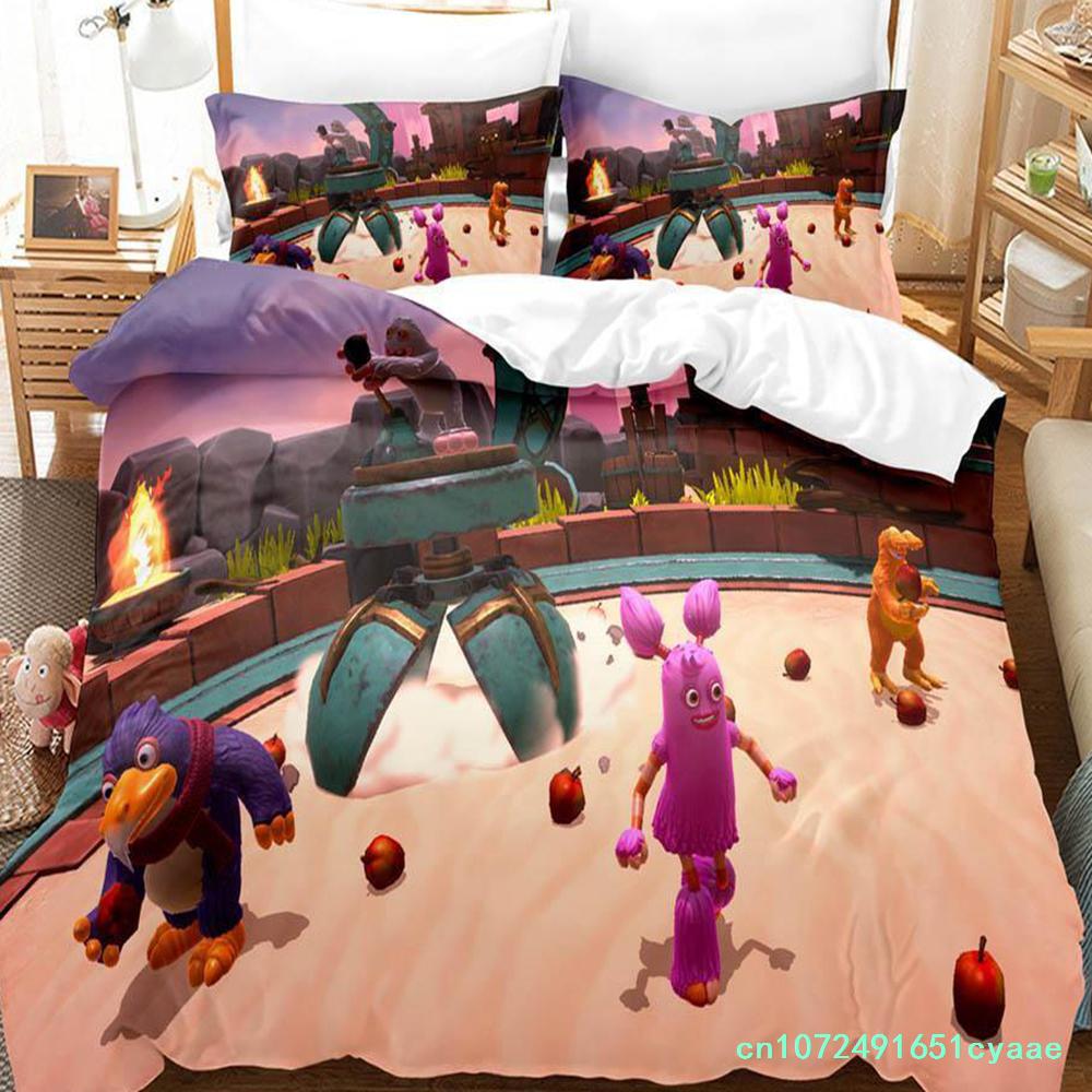 Game My Singing Monsters Bedding Set Single Twin Full Queen King Size Bed Set Adult Kid Bedroom Duvet Cover Sets Home Textiles