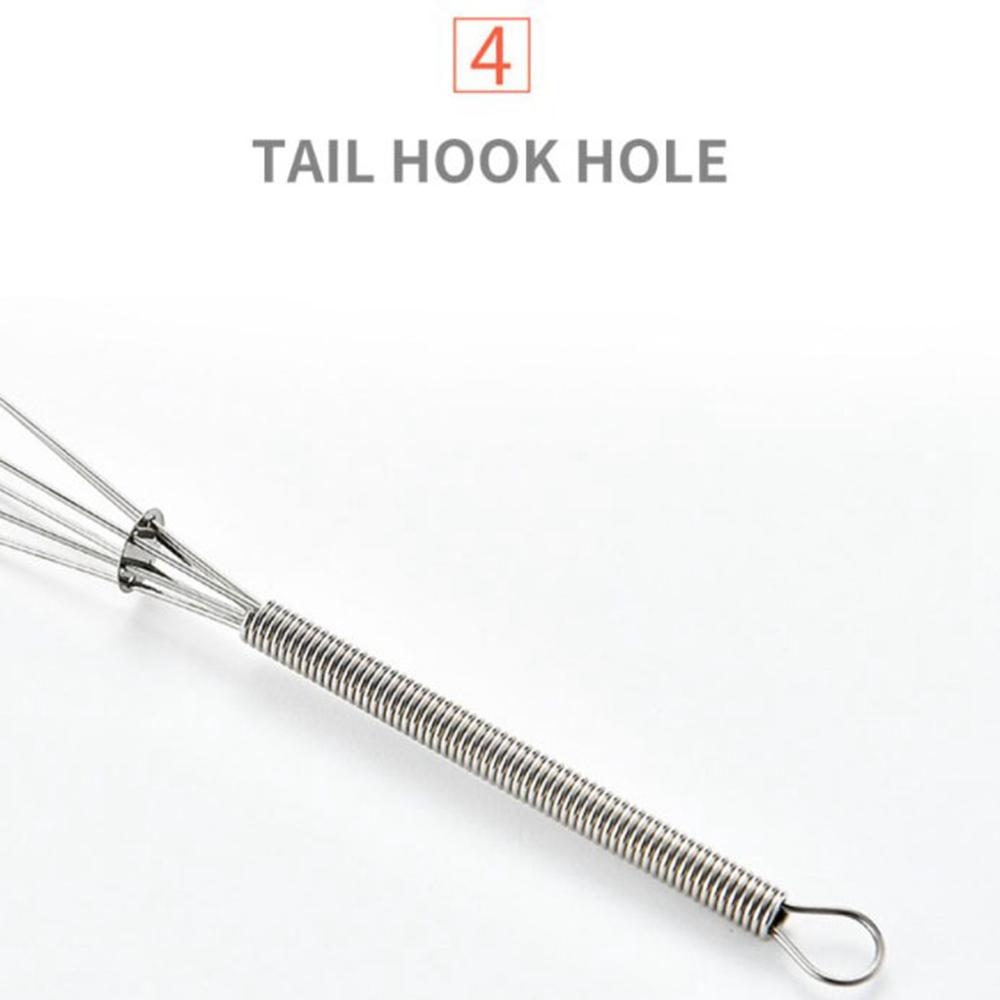 Manual Egg Mixer Stainless Steel Baking Agitator Egg Tool Kitchen Gadgets Whisk Egg Beater