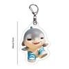 Креативные Животные 2D Плоский Акриловый Брелок Подвеска на Рюкзак Мультяшная Подвеска Подарок для Фанатов
