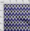 Cotton Flex Fabric Geometric Ikat Print Fabric BTY 40 Inch Wide