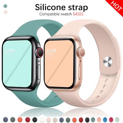 Силиконовый браслет для Apple Watch в ассортименте