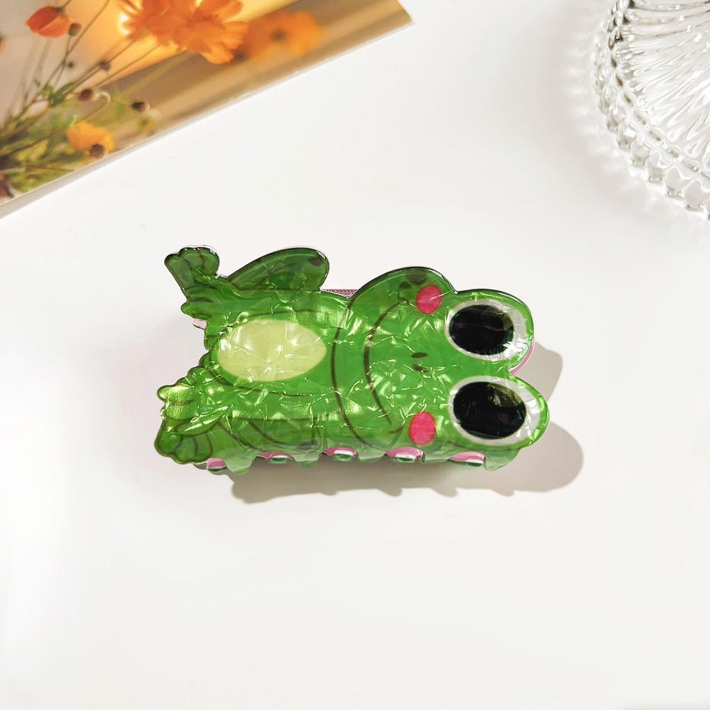 1 шт. Новый милый акриловый зажим для волос с животным, зажим-акула, высококачественный аксессуар для волос, зажим-краб, зажим для затылка, заколка для волос