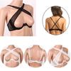 Womens Sheer Mesh Lingerie Straps Crisscross 1/4 Cups Underwired Bra Top