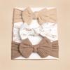 3Pcs/Lot Soft Baby Headbands Elastic Headwear Cute Headwrap  for 0-2Years