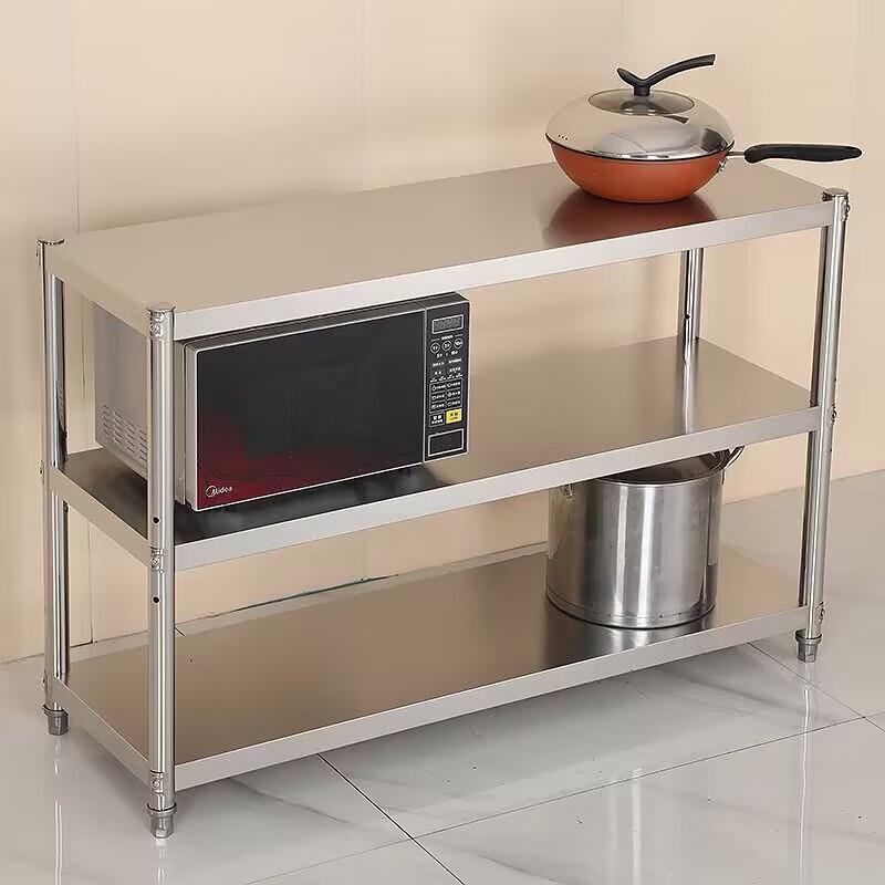 304 Stainless Steel 4-Tier Storage Rack