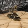 Hand-held Little Flying Dragon Ornaments Solid Brass Dragon Miniatures  Living Room