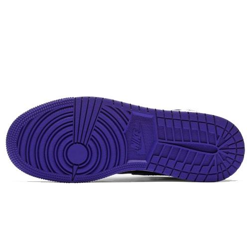 (GS) Air Jordan 1 Retro Mid 'Dark Concord' Kids' 554725-051