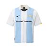 Мужские поло Унисекс Pampas Blue Воротник Умеренный