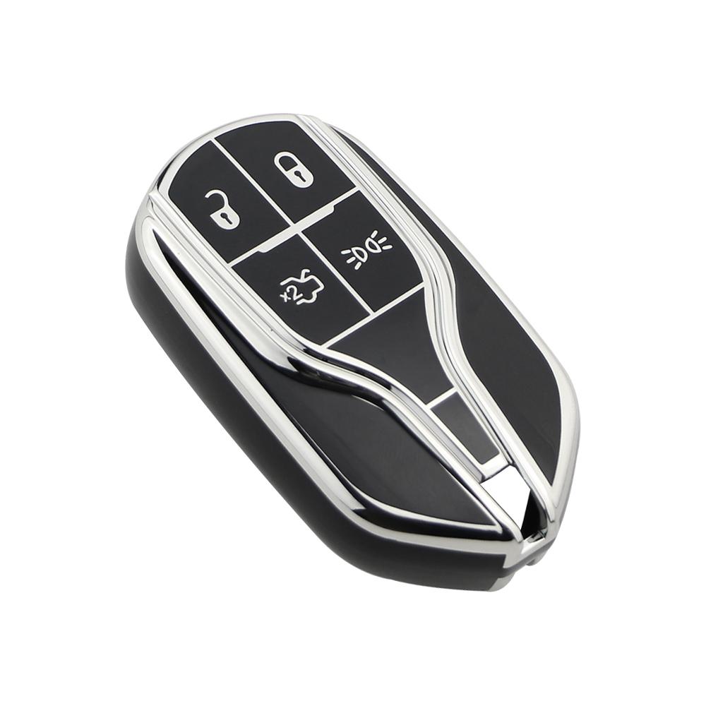 Мягкий ТПУ Чехол для Ключа Дистанционного Управления Автомобилем Держатель для Maserati Levante Ghibli Quattroporte GT Granturism GranCabrio Автоаксессуары