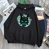 Xiao Genshin Impact Толстовки Унисекс Kawaii Мультфильм Harajuku Genshin Уличная одежда Хип-хоп Ху Тао Толстовка с графикой Унисекс Толстовки Мужской Унисекс