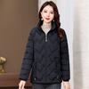 Хлопковая одежда женская стеганая куртка 2025 новая осень и зима ветрозащитная теплая повседневная универсальная хлопковая одежда короткая хлопковая куртка