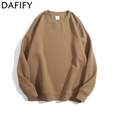 Женская мода, повседневные однотонные пуловеры с круглым вырезом и длинными рукавами, осень-зима с однотонным принтом