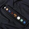 Планеты Коллекция образцов природного камня Солнечная система Хрустальный шар Восемь планет Драгоценный камень
