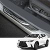Для Lexus NX   2024 Аксессуары Накладки на пороги автомобиля Накладки от царапин Защита педалей Стайлинг Внешние наклейки