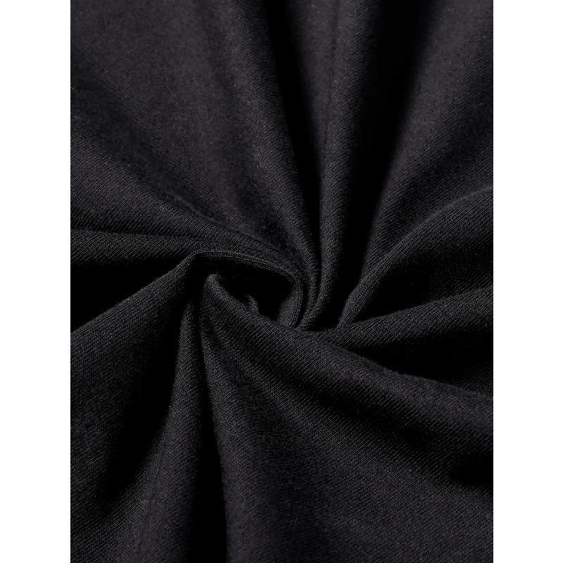 Европейские размеры Мужская черная футболка с мультяшным рисунком "Я люблю свой костюм, кошка" - Повседневная, с круглым вырезом, с коротким рукавом, Обычный крой, Подходит для всех сезонов